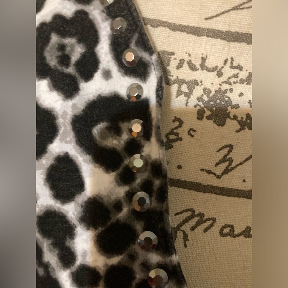 Ladies Size XL Ruby Rd Embellished Blouse - Picture 3 of 14